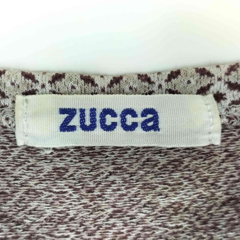 ズッカ ZUCCa ジャガード ヘンリーネックカットソー レディース JPN:M