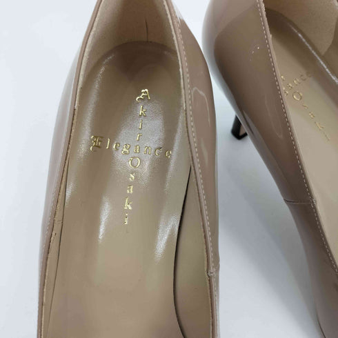 Akira Osaki Elegance ポインテッドトゥ エナメルパンプス レディース JPN:24.5