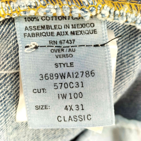 ポロジーンズカンパニーラルフローレン POLO JEANS COMPANY RALPH LAUREN ジップアップ テーパードデニムパンツ メンズ 31