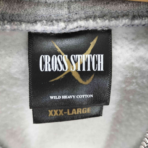 クロスアンドスティッチ CROSS&STITCH オーバーサイズ ジップパーカー メンズ XXXL