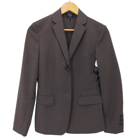 セオリー theory Crisp Twill SB Slim Blazer UL レディース 00