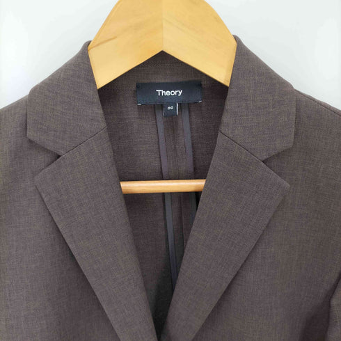 セオリー theory Crisp Twill SB Slim Blazer UL レディース 00