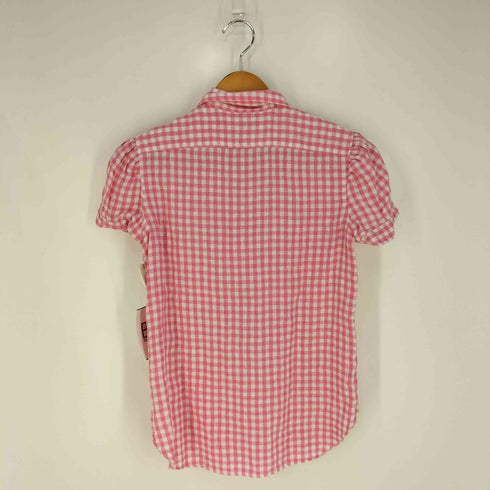 ポロラルフローレン POLO RALPH LAUREN ギンガムチェック リネンシャツ レディース 2