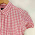 ポロラルフローレン POLO RALPH LAUREN ギンガムチェック リネンシャツ レディース 2