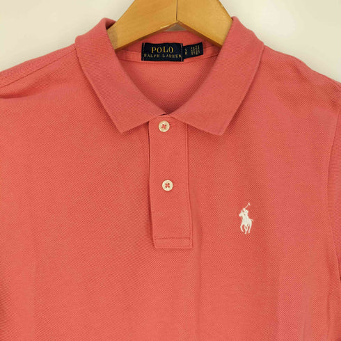 ポロラルフローレン POLO RALPH LAUREN ポニー刺繍 鹿の子 ポロシャツワンピース レディース import:S
