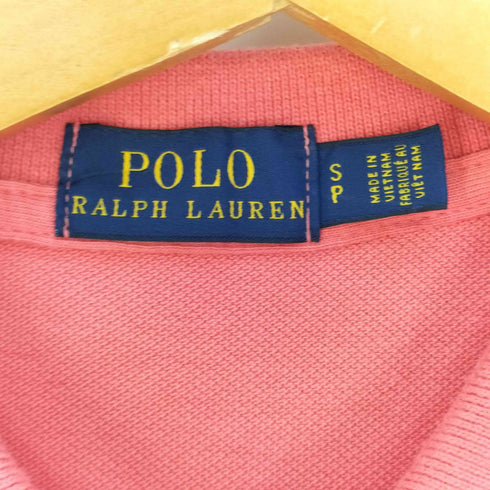 ポロラルフローレン POLO RALPH LAUREN ポニー刺繍 鹿の子 ポロシャツワンピース レディース import:S