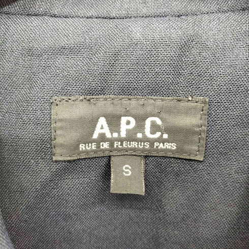 アーペーセー A.P.C. フランス製 比翼ステンカラーコート レディース JPN:S