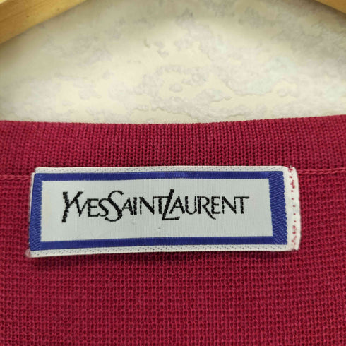 イヴサンローラン Yves Saint Laurent 70~80S サイドボタン装飾ニット レディース JPN:M