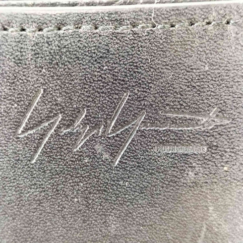 ヨウジヤマモトプールオム Yohji Yamamoto POUR HOMME スナップボタンレザー長財布 メンズ