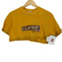 コムデギャルソン COMME des GARCONS AD1991 92SS UNFINISHED期 エスニックテープデザインショートTシャツ レディース