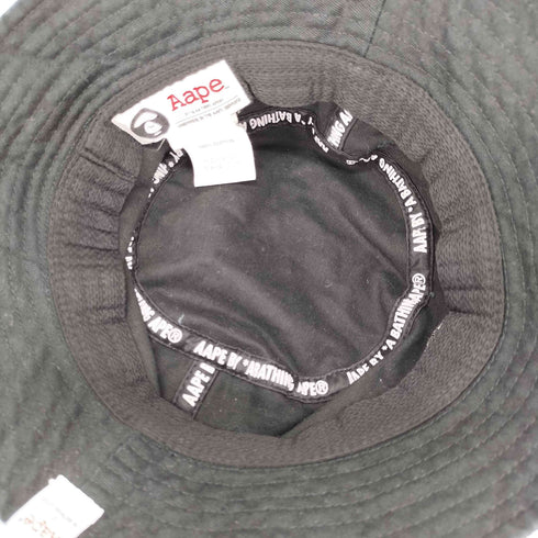 エーエイプバイアベイシングエイプ AAPE BY A BATHING APE AAPE NOW BUCKET HAT バケハ メンズ