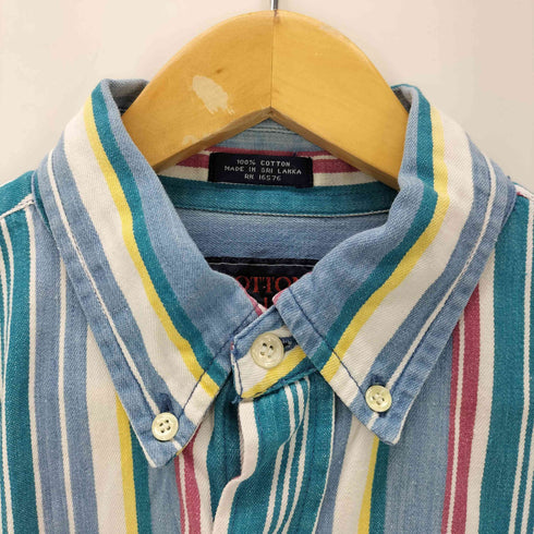 COTTON CLUB ストライプBDシャツ メンズ JPN:M
