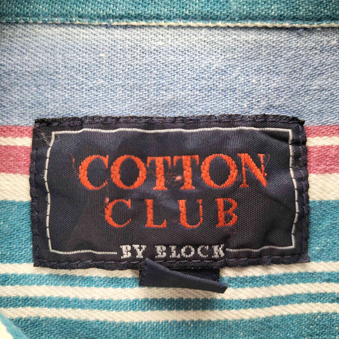 COTTON CLUB ストライプBDシャツ メンズ JPN:M