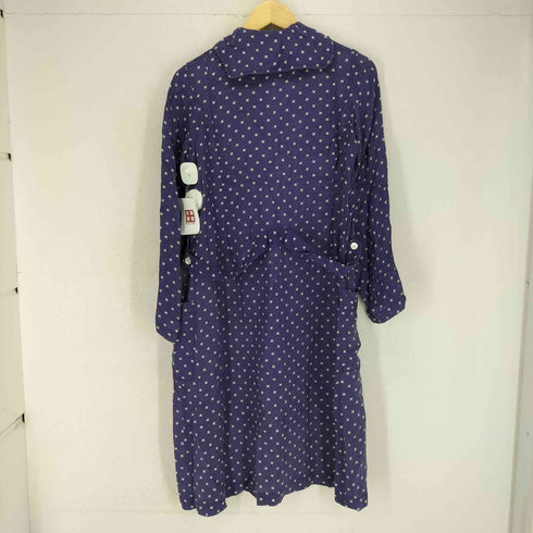 コムデギャルソンコムデギャルソン COMME des GARCONS COMME des GARCONS AD2004 05SS 総柄キュプラシャツコート レディース JPN:S