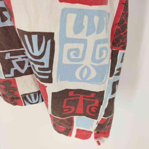 ステューシー Stussy 90S Old STUSSY オールドステューシー 開襟シャツ コットン オールドスケート メンズ JPN:M