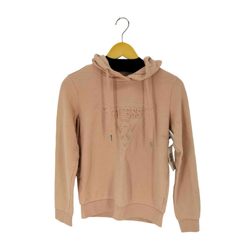 ゲス GUESS エンボスロゴ ロゴフーディー レディース import:XS