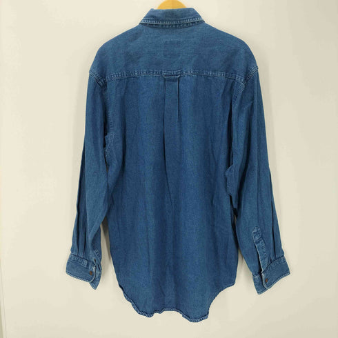 チャップスラルフローレン CHAPS RALPH LAUREN L/S ロゴ刺繍BDデニムシャツ メンズ JPN:L