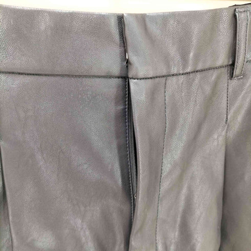 マウジー moussy F/LEATHER HW ハーフパンツ レディース 1