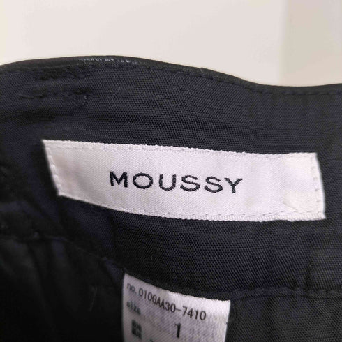 マウジー moussy F/LEATHER HW ハーフパンツ レディース 1