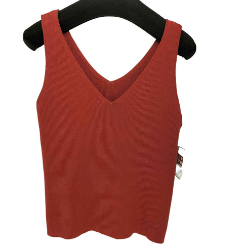 ビューティーアンドユースユナイテッドアローズ BEAUTY & YOUTH UNITED ARROWS 21SS BY リブVネックノースリーブニット レディース