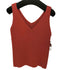 ビューティーアンドユースユナイテッドアローズ BEAUTY & YOUTH UNITED ARROWS 21SS BY リブVネックノースリーブニット レディース