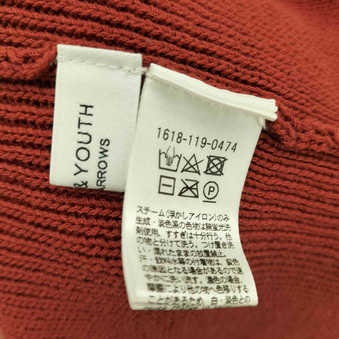 ビューティーアンドユースユナイテッドアローズ BEAUTY & YOUTH UNITED ARROWS 21SS BY リブVネックノースリーブニット レディース