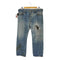 リーバイス Levis 80S 501 赤耳 前期 クロカン ボタン裏無刻印 内股シングル クラッシュ ダメージ ボロ ブリーチ メンズ ONE SIZE W40 L31