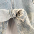 リーバイス Levis 80S 501 赤耳 前期 クロカン ボタン裏無刻印 内股シングル クラッシュ ダメージ ボロ ブリーチ メンズ ONE SIZE W40 L31