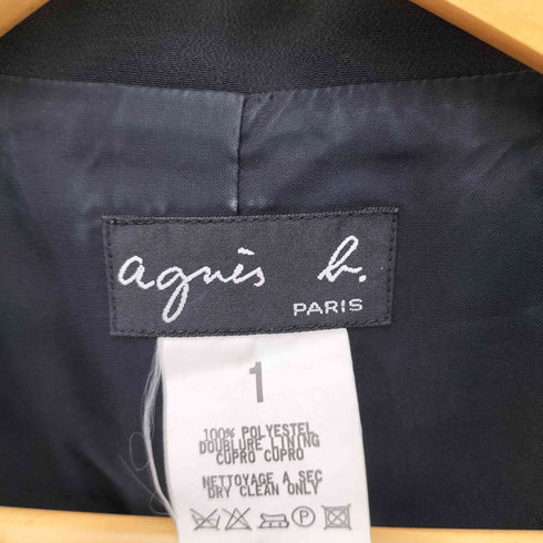 アニエスベー agnes b. PARIS 3Bシャツジャケット レディース JPN:1