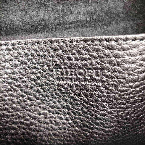 ヒロフ HIROFU レザーハンドバッグ レディース