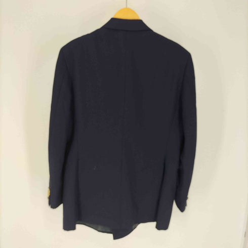 ポロバイラルフローレン Polo by RALPH LAUREN 三角タグ 金ボタン ダブルブレスト ブレザー 紺ブレ テーラード ジャケット メンズ