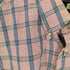 バーバリーズ BURBERRYS 80-90S USA製 IMPORTED FABRIC チェック B.D シャツ メンズ import:M