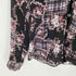 トルネードマートファム TORNADO MART FEMME 花柄シースルーシャツブラウス ベロアライン レディース JPN:36
