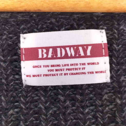 BADWAY Lace-up hoodie メンズ JPN:M