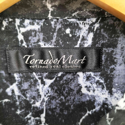 トルネードマート TORNADO MART コントラスト総柄シャツ レディース JPN:36