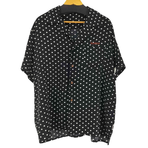 BADWAY Open collar dot shirt メンズ JPN:M