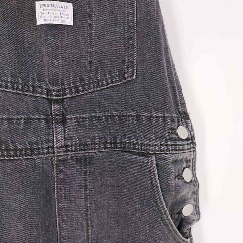 リーバイス Levis Premium BIGE Vintage Overall ブラックデニム ビンテージオーバーオール レディース S