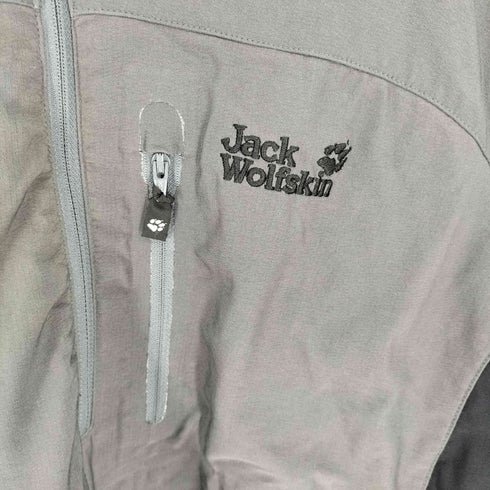 ジャックウルフスキン JACK WOLFSKIN ロゴ刺繍 ハーフジップ ウォーム プルオーバー メンズ JPN:L