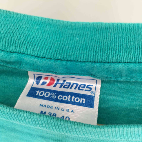 80S USA製 Hanes ボディ Nestle FOLK FESTIVAL 1987 プリント S/S Tシャツ シングルステッチ メンズ import:M