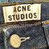 アクネストゥディオズ ACNE STUDIOS FLEX S RAW 5ポケット スキニーデニムパンツ レディース 24/32