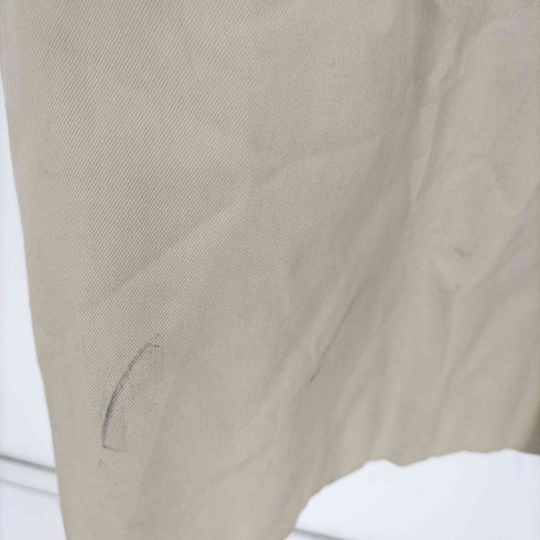 アクアスキュータム AQUASCUTUM 80-90S 英国製 裏地チェック ステンカラーコート メンズ