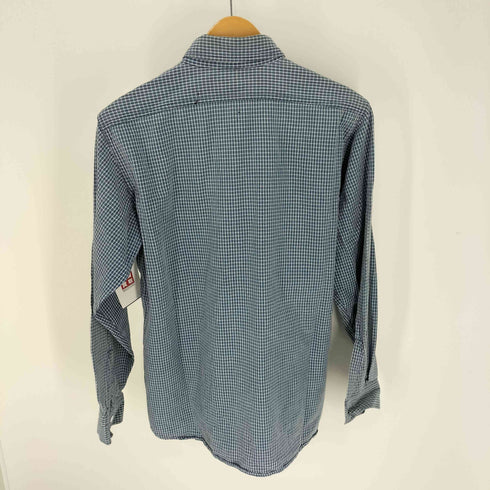 シュガーケーン SUGAR CANE ネコ目ボタン ダブルポケット グラフチェック L/S ワークシャツ メンズ JPN:M