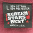 スクリーンスターズ SCREEN STARS 90s USA製 シングルステッチ IM A GOOD SAMARITAN プリントカットソー メンズ JPN:L