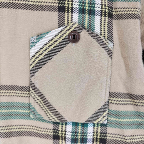 NOBLE MINE Twill Check L/S Work Shirt メンズ 38