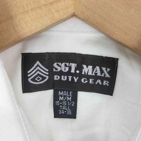 SGT MAX DUTY GEAR エポレット ビッグシルエット ミリタリー シャツ メンズ import:M