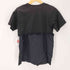 ローブドシャンブルコムデギャルソン robe de chambre COMME des GARCONS 02SS 切替 コットン クルーネック 半袖Tシャツ レディース