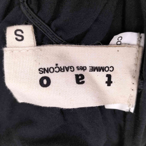 タオコムデギャルソン tao COMME des GARCONS 09SS リボンデザイン ノースリーブワンピース レディース JPN:S