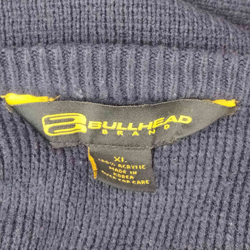 BULLHED ラグラン アクリルニット メンズ JPN:XL