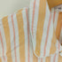 クレージュ courreges ロゴ刺繍 丸襟 ストライプ パジャマ シャツ メンズ import:S