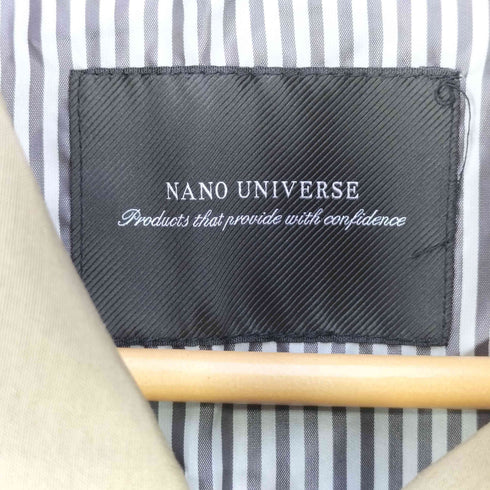ナノユニバース NANO universe 7DAYS COAT フード脱着コート メンズ JPN:XL